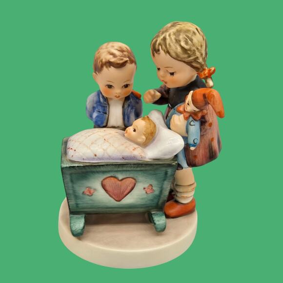 Blessed Event #333 Hummel TMK-6 Siblings Newborn Goebel W. Germany Vintage Gift - Picture 11 of 11